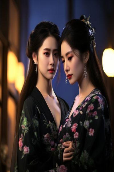 新妻优香影视合作作品剧照，专业场景布光下的表演截图，氛围感强烈